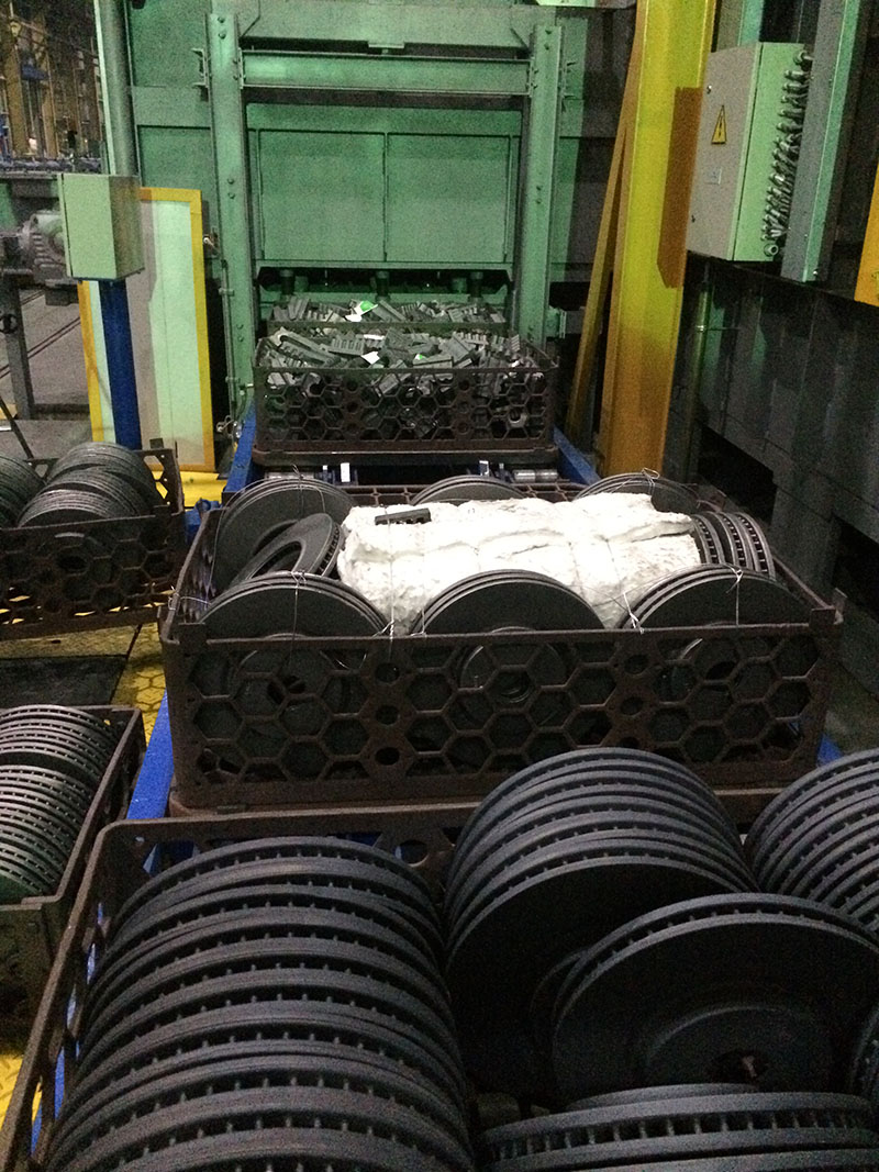 零部件测试现场