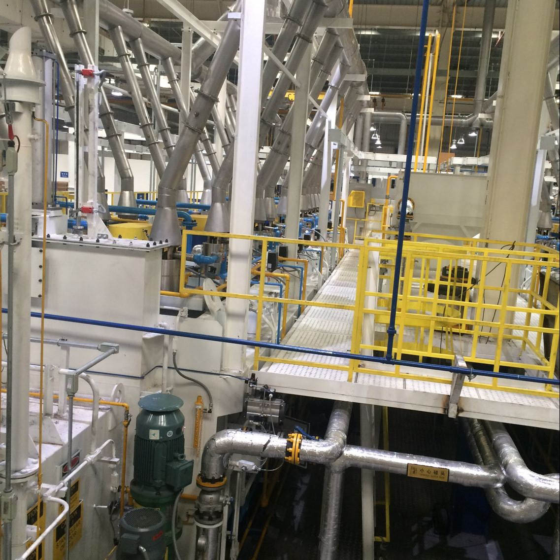 汽车零部件炉温均匀性测试现场